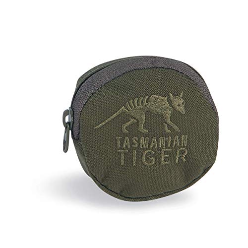 Tasmanian Tiger TT - Funda protectora para caja de tabaco, accesorios de limpieza, latas de snus, auriculares, mochila, bolsa adicional Molle System (oliva)