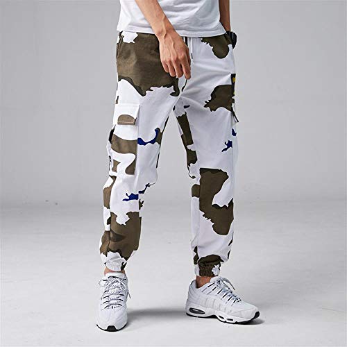 Tasty Life Monos para Hombres, Pantalones para Correr, Efecto De Camuflaje, Tendencia Casual, Pantalones, Ropa De Trabajo Informal, Bolsillos Múltiples, Pantalones Cómodos(XL) Tasty Life Monos para Hombres, Pantalones para Correr, Efecto De Camuflaje, Tendencia Casual, Pantalones, Ropa De Trabajo Informal, Bolsillos Múltiples, Pantalones Cómodos(XL)