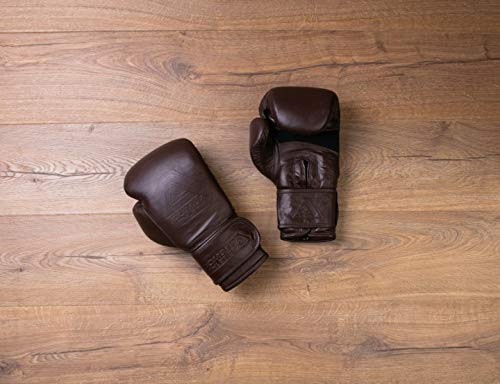 Tatami Fightwear Combat Athletics Vintage Boxing Gloves-14oz Guantes de Boxeo Artes Marciales MMA Combate Muay Thai Kickboxing