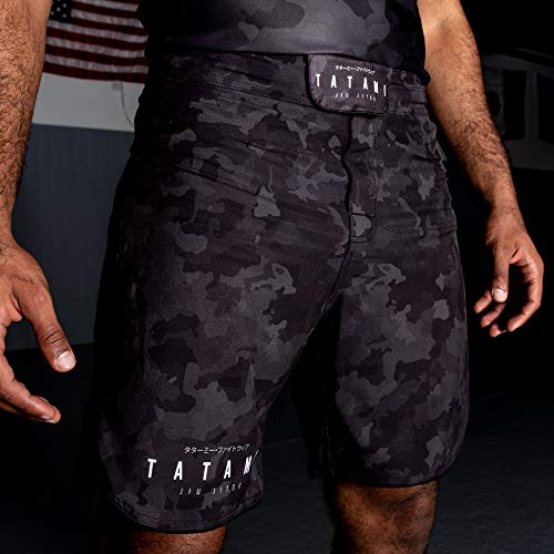 Tatami Fightwear Stealth Fight Shorts Men's Pantalone Cortos Hombre BJJ MMA Boxeo Grappling Fitness No Gi Kickboxing