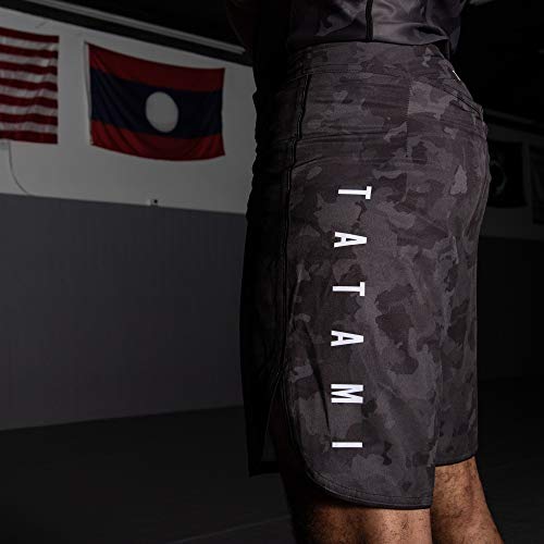 Tatami Fightwear Stealth Fight Shorts Men's Pantalone Cortos Hombre BJJ MMA Boxeo Grappling Fitness No Gi Kickboxing