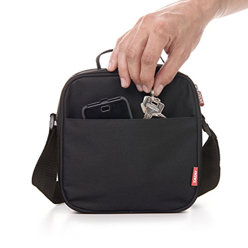 TATAY 1167500 Urban Food Casual - Bolsa térmica porta alimentos con 4 tapers herméticos incluidos, 3 litros de capacidad, Negro, 22.5 x 10 x 22 cm TATAY 1167500 Urban Food Casual - Bolsa térmica porta alimentos con 4 tapers herméticos incluidos, 3 litros de capacidad, Negro, 22.5 x 10 x 22 cm