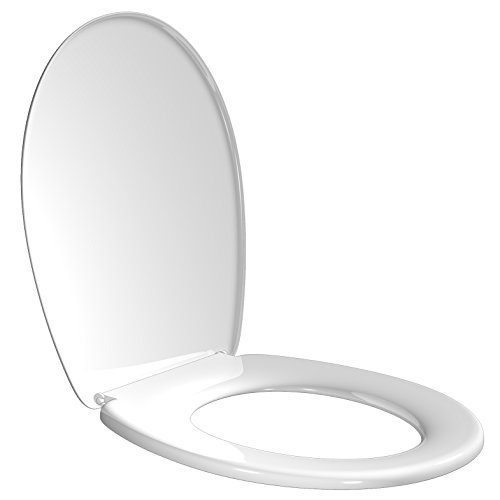 TATAY 4400501 - Standard Asiento con tapa Wc, Plástico Polipropileno, Blanco, 36.50X2.50X44.50 Cm TATAY 4400501 - Standard Asiento con tapa Wc, Plástico Polipropileno, Blanco, 36.50X2.50X44.50 Cm