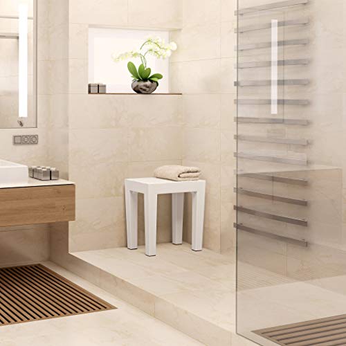 Tatay banqueta Rectangular Fabricada en Polipropileno Texturizado Blanco, con Acabado Efecto Madera. Protección Anti-UVA, Apta para Interior y Exteriores. Medidas 38x29x41m5 cm Tatay banqueta Rectangular Fabricada en Polipropileno Texturizado Blanco, con Acabado Efecto Madera. Protección Anti-UVA, Apta para Interior y Exteriores. Medidas 38x29x41m5 cm