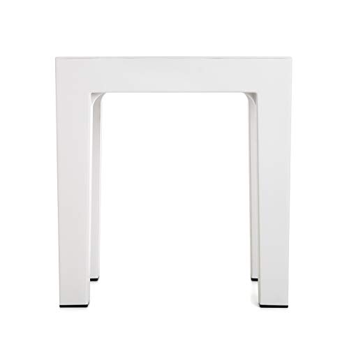 Tatay banqueta Rectangular Fabricada en Polipropileno Texturizado Blanco, con Acabado Efecto Madera. Protección Anti-UVA, Apta para Interior y Exteriores. Medidas 38x29x41m5 cm Tatay banqueta Rectangular Fabricada en Polipropileno Texturizado Blanco, con Acabado Efecto Madera. Protección Anti-UVA, Apta para Interior y Exteriores. Medidas 38x29x41m5 cm