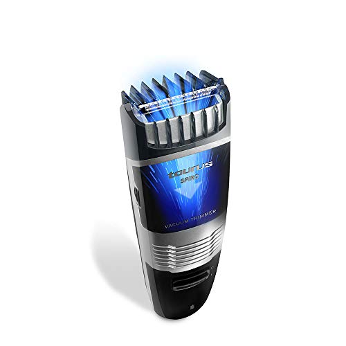Taurus Spiro - Barbero con aspirador, recorta tu barba sin ensuciar, 11 alturas de corte, cuchillas de acero, uso con o sin cable Taurus Spiro - Barbero con aspirador, recorta tu barba sin ensuciar, 11 alturas de corte, cuchillas de acero, uso con o sin cable