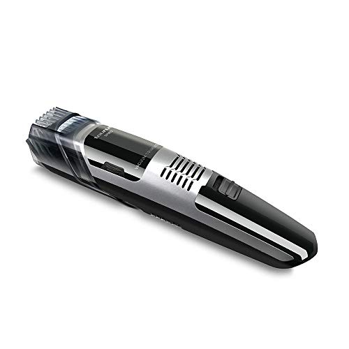 Taurus Spiro - Barbero con aspirador, recorta tu barba sin ensuciar, 11 alturas de corte, cuchillas de acero, uso con o sin cable Taurus Spiro - Barbero con aspirador, recorta tu barba sin ensuciar, 11 alturas de corte, cuchillas de acero, uso con o sin cable
