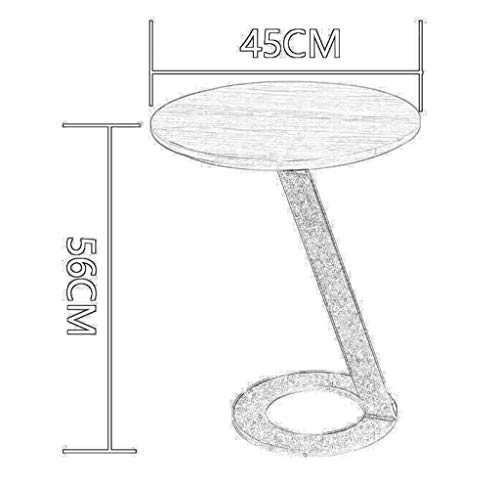 Tavolini da caffè Nordic hierro forjado pequeña mesa de café simple creativa mini sala de estar pequeña mesa redonda mesa pequeña mesa de noche sofá ángulo lateral tavolini di piccole dimensioni