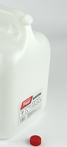 Tayg 602368 plástico 10LT con Grifo, Blanco, Bidón 10L Tayg 602368 plástico 10LT con Grifo, Blanco, Bidón 10L