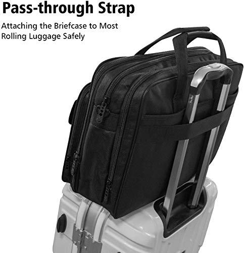Taygeer Maletin Portatil 17 Pulgadas Elegante Maletin Ordenador Portatil Extensible Maletin para Portatil Portadocumentos Maletin Profesora Hombre Mujer para Trabajo Viaje Universidad - Negro Taygeer Maletin Portatil 17 Pulgadas Elegante Maletin Ordenador Portatil Extensible Maletin para Portatil Portadocumentos Maletin Profesora Hombre Mujer para Trabajo Viaje Universidad - Negro