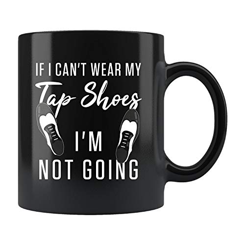 Taza de regalo con diseño de zapatos de claqué, regalo de bailarín, taza de danza de claqué, taza de bailarín, regalo de danza, taza de claqué, taza de baile, taza de café divertida de 11 onzas