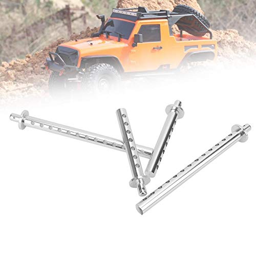 Tbest 4 Piezas Columna de Carcasa Trasera Delantera del Coche, Columna de Carcasa del automóvil Montaje RC Repuestos RC Escala del vehículo Accesorios Aptos para 1/10 EX86100 (Plata R86018S) Tbest 4 Piezas Columna de Carcasa Trasera Delantera del Coche, Columna de Carcasa del automóvil Montaje RC Repuestos RC Escala del vehículo Accesorios Aptos para 1/10 EX86100 (Plata R86018S)