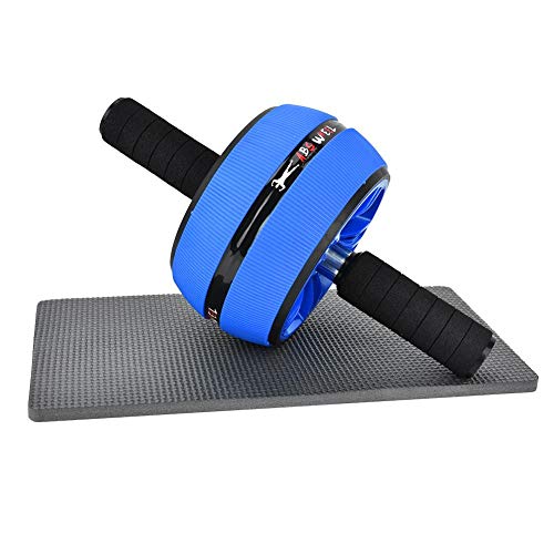 Tbest AB Roller Wheel, AB Trainner Abdominal Wheel Roller Excersise Fitness AB Rollers para Entrenamientos AB Wheel Gym Equipment para el Gimnasio en casa(Azul Negro)