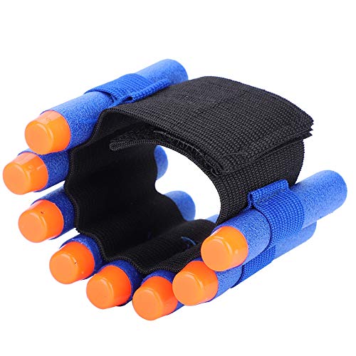 Tbest Correa de Bala Muñequera Dardos Bandolera Recarga Balas Banda de Muñeca Suave Bala Bala Dardo Correa de Muñeca Disparo Banda de Bala para Pistolas N-Strike Elite Blasters Niño de Juguete Tbest Correa de Bala Muñequera Dardos Bandolera Recarga Balas Banda de Muñeca Suave Bala Bala Dardo Correa de Muñeca Disparo Banda de Bala para Pistolas N-Strike Elite Blasters Niño de Juguete