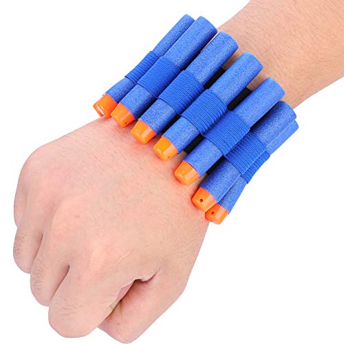 Tbest Correa de Bala Muñequera Dardos Bandolera Recarga Balas Banda de Muñeca Suave Bala Bala Dardo Correa de Muñeca Disparo Banda de Bala para Pistolas N-Strike Elite Blasters Niño de Juguete Tbest Correa de Bala Muñequera Dardos Bandolera Recarga Balas Banda de Muñeca Suave Bala Bala Dardo Correa de Muñeca Disparo Banda de Bala para Pistolas N-Strike Elite Blasters Niño de Juguete