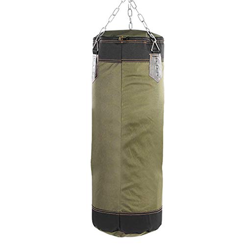 Tbest Sacos de Suelo Saco de Boxeo para Artes Marciales,Entrenamiento Vacío Gancho de Boxeo Kick Sandbag Fight Karate Punch Punching Sand Bag Bolsa de Arena(1m-Verde)