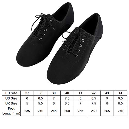 Tbest Zapatos Baile Latino Hombre Mujer,Zapatillas de Baile Latino Danza Suaves y Cómodos Zapatos Latinos de Salón Zapatos de Baile Modernos al Aire Libre para Salsa Latina Tango(42) Tbest Zapatos Baile Latino Hombre Mujer,Zapatillas de Baile Latino Danza Suaves y Cómodos Zapatos Latinos de Salón Zapatos de Baile Modernos al Aire Libre para Salsa Latina Tango(42)