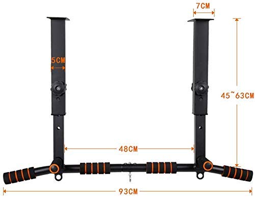 Tcbz Múltiples usos Barras de dominadas Interiores Barras de Techo en la Pared Barras de Gimnasia Barras horizontales de Pared Barra de Ejercicios para el hogar Equipo Deportivo Tcbz Múltiples usos Barras de dominadas Interiores Barras de Techo en la Pared Barras de Gimnasia Barras horizontales de Pared Barra de Ejercicios para el hogar Equipo Deportivo