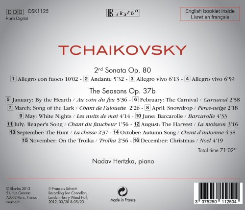 Tchaïkovski : Sonate Op.80, les Saisons