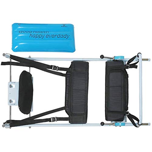 TcooLPE Cama de tracción eficiente Espondilosis Cervical Terapia de Dolor Lumbar Dispositivo de Masaje de Estiramiento Corporal para Lumbago Dolor Lumbar Dispositivo de tracción Lumbar para Cama