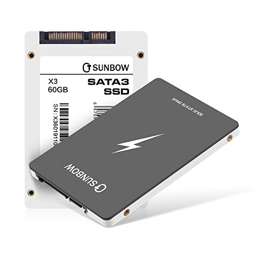 TCSunBow X3 60GB 2,5 pulgadas de 60 GB Con 256M caché SATAIII SSD