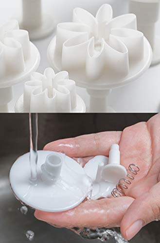 Tebery 21 juegos/68 piezas Kit de herramientas para decoración de pasteles, herramientas de modelado caseras para fondant Cake Cookie Cutter Moldes de azúcar decoración de glaseado Tebery 21 juegos/68 piezas Kit de herramientas para decoración de pasteles, herramientas de modelado caseras para fondant Cake Cookie Cutter Moldes de azúcar decoración de glaseado