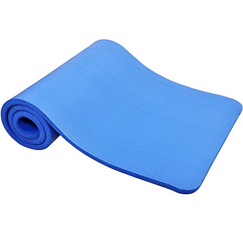 TechFit Esterilla Deporte Gruesa para Gimnasio en Casa – Esterilla Yoga Antideslizante para Ejercicio en Casa – Colchoneta Gimnasia Ideal para Ejercicios en el Suelo, Estiramientos, Abdómenes