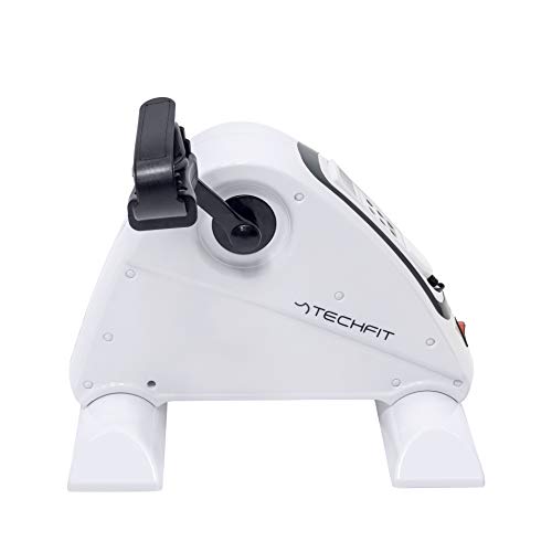 TechFit Mini Bicicleta Motorizado, Adecuado para el Hogar y la Oficina, con Monitor LCD, Sistema Antideslizante, Recomendado para Uso Cardiovascular y Terapéutico TechFit Mini Bicicleta Motorizado, Adecuado para el Hogar y la Oficina, con Monitor LCD, Sistema Antideslizante, Recomendado para Uso Cardiovascular y Terapéutico