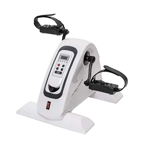 TechFit Mini Bicicleta Motorizado, Adecuado para el Hogar y la Oficina, con Monitor LCD, Sistema Antideslizante, Recomendado para Uso Cardiovascular y Terapéutico TechFit Mini Bicicleta Motorizado, Adecuado para el Hogar y la Oficina, con Monitor LCD, Sistema Antideslizante, Recomendado para Uso Cardiovascular y Terapéutico