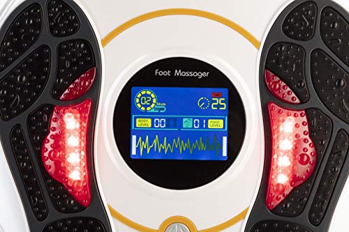 TECHNOSMART Estimulador muscular eléctrico, masajeador eléctrico, electroestimulador digital, para aliviar el dolor muscular y el fortalecimiento muscular