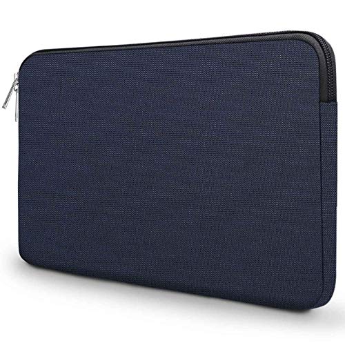 TECOOL Funda Portátil de 14 Pulgadas, Bolso Protectora Acolchada Funda Blanda para 14'' Lenovo HP Acer ASUS DELL Ordenador Tablets y MacBook Pro 15 (2016-2019), 15'' Surface Laptop 3, Azul Oscuro