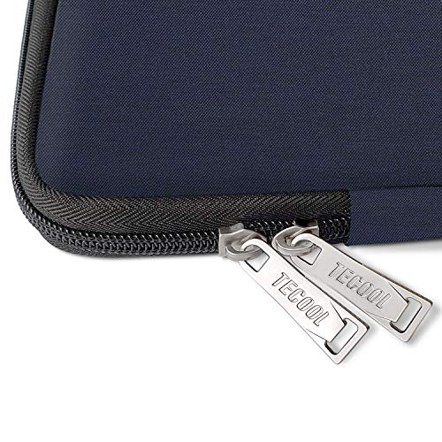 TECOOL Funda Portátil de 14 Pulgadas, Bolso Protectora Acolchada Funda Blanda para 14'' Lenovo HP Acer ASUS DELL Ordenador Tablets y MacBook Pro 15 (2016-2019), 15'' Surface Laptop 3, Azul Oscuro