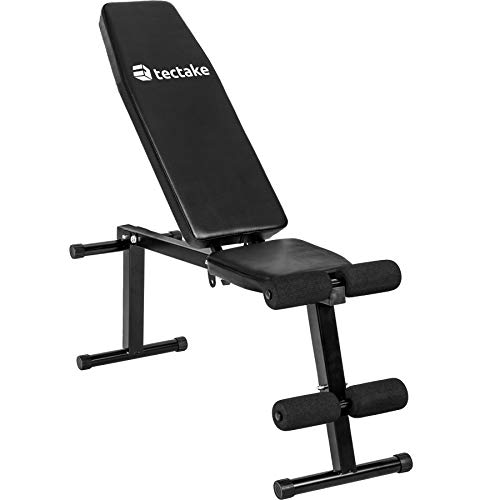 TecTake Banco de Pesas Banco de musculación con Respaldo Regulable TecTake Banco de Pesas Banco de musculación con Respaldo Regulable