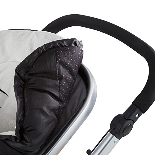 TecTake Saco de invierno dormir térmico para carrito silla de bebé universal abrigo polar