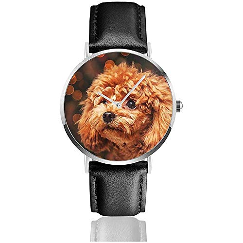 Teddy Looks Up Reloj Unisex Reloj Deportivo Banda de Cuero PU Relojes de Pulsera de Acero Inoxidable de Cuarzo Teddy Looks Up Reloj Unisex Reloj Deportivo Banda de Cuero PU Relojes de Pulsera de Acero Inoxidable de Cuarzo