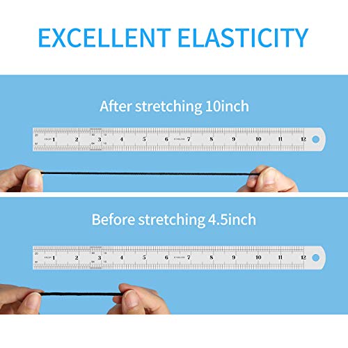 TEFIRE 3mm Cordón elástico Cinta de carrete plano Tela Cintas elásticas para coser Ropa de ocio creativa DIY. (Negro, 20M) TEFIRE 3mm Cordón elástico Cinta de carrete plano Tela Cintas elásticas para coser Ropa de ocio creativa DIY. (Negro, 20M)