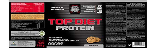 Tegor Sport Top Diet Protein Complemento Nutricional Sabor Cookies - 840 gr