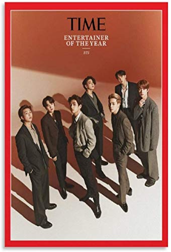 Tela De Lienzo 30x50cm Sin Marco Banda de Chicos de Corea del Sur a Prueba de boletines Boy Scouts BTS Time Magazine Cover 2 póster Pintura Decorativa Lienzo LivingRoom Posters Bedroom1 Tela De Lienzo 30x50cm Sin Marco Banda de Chicos de Corea del Sur a Prueba de boletines Boy Scouts BTS Time Magazine Cover 2 póster Pintura Decorativa Lienzo LivingRoom Posters Bedroom1