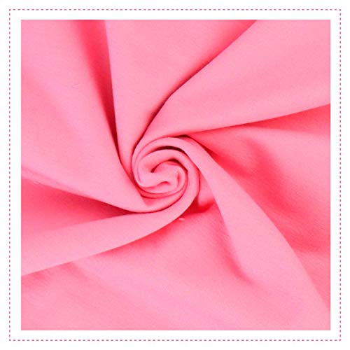 Tela de sudadera rosa 5017 por metro, 95% algodón, 5% elastano, se puede lavar a 30 grados, para pantalones de chándal y ropa infantil.
