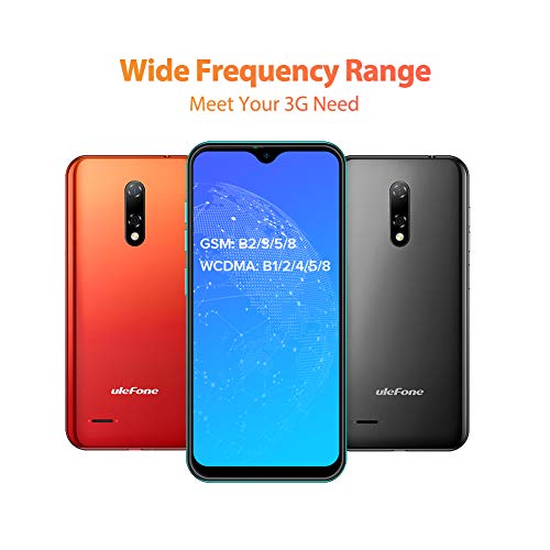 Teléfono Móvil Libre, Ulefone Note 8 Android 10 3G Smartphone Libre, 2GB RAM 16GB ROM (128GB SD) Smartphone, Pantalla 5.5" Water-Drop Screen Movil, 5MP + 2MP + 2MP, Dual SIM, Face ID, GPS (Verde) Teléfono Móvil Libre, Ulefone Note 8 Android 10 3G Smartphone Libre, 2GB RAM 16GB ROM (128GB SD) Smartphone, Pantalla 5.5" Water-Drop Screen Movil, 5MP + 2MP + 2MP, Dual SIM, Face ID, GPS (Verde)