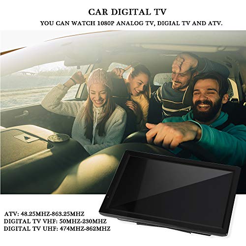 Televisión LCD portátil de 14 Pulgadas, TV analógica con TV DVB-T-T2 1080P HD con baterías Recargables de 1800 mah y Antena para habitación, Cocina, Caravana,Coche,etc. (14") Televisión LCD portátil de 14 Pulgadas, TV analógica con TV DVB-T-T2 1080P HD con baterías Recargables de 1800 mah y Antena para habitación, Cocina, Caravana,Coche,etc. (14")