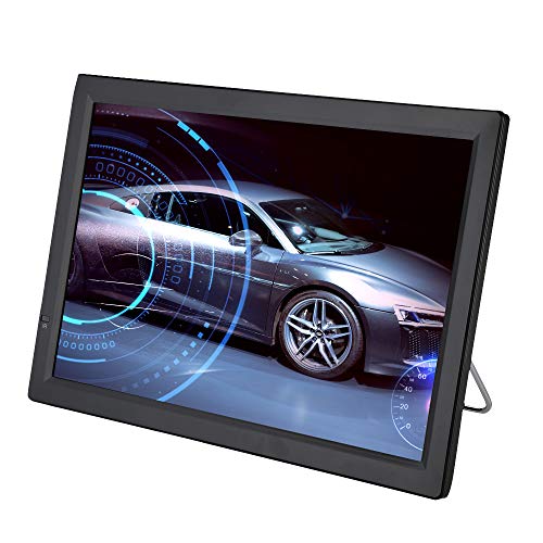 Televisión LCD portátil de 14 Pulgadas, TV analógica con TV DVB-T-T2 1080P HD con baterías Recargables de 1800 mah y Antena para habitación, Cocina, Caravana,Coche,etc. (14")