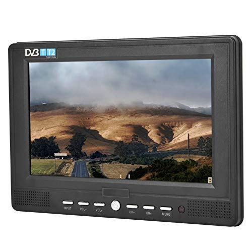 Televisor LCD Digital de 7 'DVB-T/T2 1080P, televisor portátil HD TV ATSC 16: 9 Televisor con entradas HDMI, USB, DC y Tarjeta SD Televisor LCD Digital de 7 'DVB-T/T2 1080P, televisor portátil HD TV ATSC 16: 9 Televisor con entradas HDMI, USB, DC y Tarjeta SD