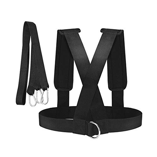 Tendlife Resistance Arnés Chaleco, Speed ??Running Training Tension d-Belt, Sling Strength Home Fitness Trineo Tendlife Resistance Arnés Chaleco, Speed ??Running Training Tension d-Belt, Sling Strength Home Fitness Trineo
