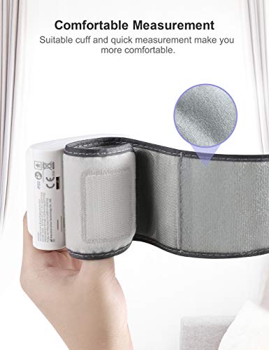 Tensiómetro de muñeca,HYLOGY Monitor de Presión Digital de presión arterial y pulso totalmente automática con 2 * 90 memorias, alta precisión, pantalla LCD, portátil para uso doméstico Tensiómetro de muñeca,HYLOGY Monitor de Presión Digital de presión arterial y pulso totalmente automática con 2 * 90 memorias, alta precisión, pantalla LCD, portátil para uso doméstico