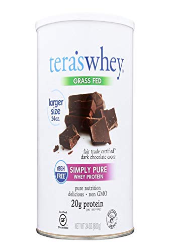 Tera's Whey Protein - Fair Trade Dark Chocolate - 24 Ounce Tera's Whey Protein - Fair Trade Dark Chocolate - 24 Ounce