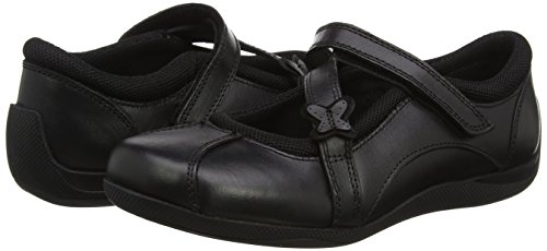 Term Zara Velcro, Merceditas Niñas, Black, 35 EU