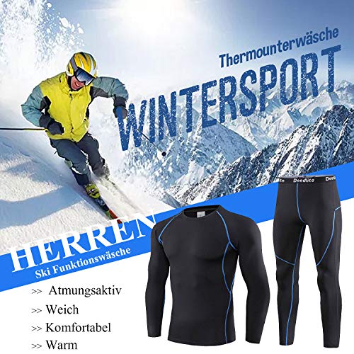 Térmica Interior Ropa Hombre Térmicos Conjuntos Térmica Manga Larga Pantalones Largos Deportes Térmicas Invierno para Running Moto Ciclismo Fitness Negro S Térmica Interior Ropa Hombre Térmicos Conjuntos Térmica Manga Larga Pantalones Largos Deportes Térmicas Invierno para Running Moto Ciclismo Fitness Negro S