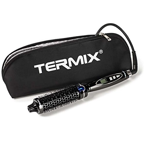 Termix PRO Styling Brush - Cepillo de pelo Alisador eléctrico Adaptable A todo Tipo de cabellos. evita Daños Gracias al Sistema de infrarrojos y al Sistema iónico, que Evitan la Electricidad Estática Termix PRO Styling Brush - Cepillo de pelo Alisador eléctrico Adaptable A todo Tipo de cabellos. evita Daños Gracias al Sistema de infrarrojos y al Sistema iónico, que Evitan la Electricidad Estática