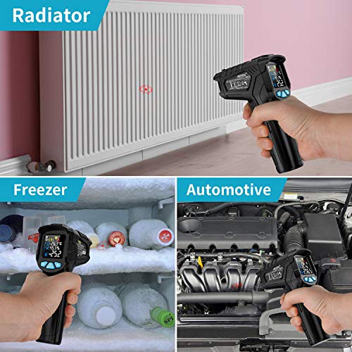 Termómetro Infrarrojo Pistola de Temperatura Humedad MESTEK Sin contacto Digital Láser Pantalla LCD a Color -50 ℃ ~ 550 ℃ Ajuste Emisividad Alarma (No para el cuerpo humano) Termómetro Infrarrojo Pistola de Temperatura Humedad MESTEK Sin contacto Digital Láser Pantalla LCD a Color -50 ℃ ~ 550 ℃ Ajuste Emisividad Alarma (No para el cuerpo humano)
